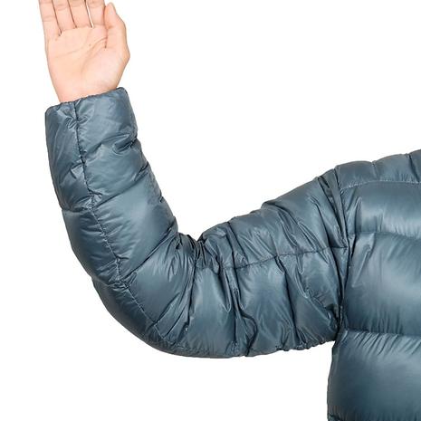 grn outdoor 60/40DOWN JACKET GRAY Mサイズ 登山 MW/アウトドア