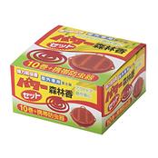 パワー森林香10巻 携帯防虫器セット