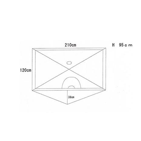 SLドーム（専用アンダーシート付）2人用 / SL DOME | ARAI TENT