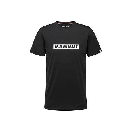 メンズ クイックドライ ロゴ プリント Tシャツ アジアンフィット