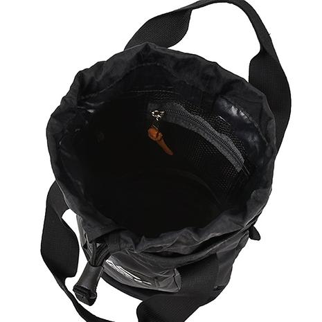 クマ型ナイロンランタンアクセサリー グレー/ブラック Magma Glass Studio【ランタングローブ】Iron Gray