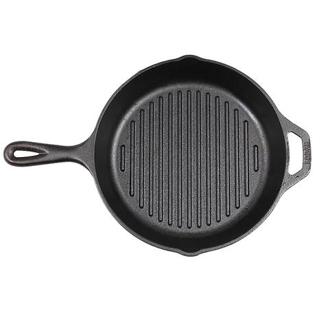 LODGE グリルパン 61/2インチ　4個セット 6.5 Inch Cast Iron Grill Pan（グリルパン 6 1/2インチ） - LODGE