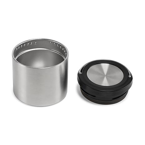 ステンレス製保温保冷機能付きのフードキャニスター 16oz