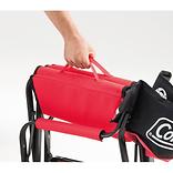 Coleman - Coleman サイドテーブルツキチェアST レッド×2 サイドテーブル付デッキチェアST（レッド） | Coleman