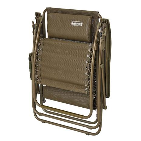 Coleman インフィニティチェア オリーブ 約120cm 美品 現状 Coleman アウトドアチェア コールマン(Coleman) インフィニティ