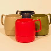 キャンプマグカップDINEX✖️OUTDOOR LivingHEBELHAUS8個 アウトドア＆インドアで活躍する軽量・保温マグ