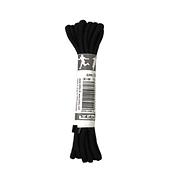 シューレースアウトドアスリム 丸 242-8000 ブラック 2本入り 140cm