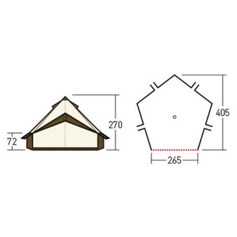 グロッケ12T/C | OGAWA CAMPAL | 小川テント |  KSQSY2-好日山荘(コウジツサンソウ)-登山・クライミング・アウトドア用品の総合専門店 好日山荘