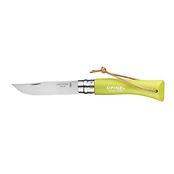 ステンレススチール No.07 革紐付き Colorama