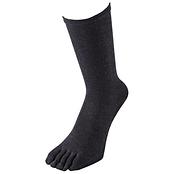 ブレスサーモ 5本指インナーソックス［メンズ］