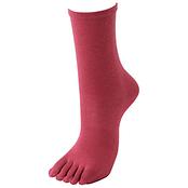 ブレスサーモ 5本指インナーソックス［レディース］