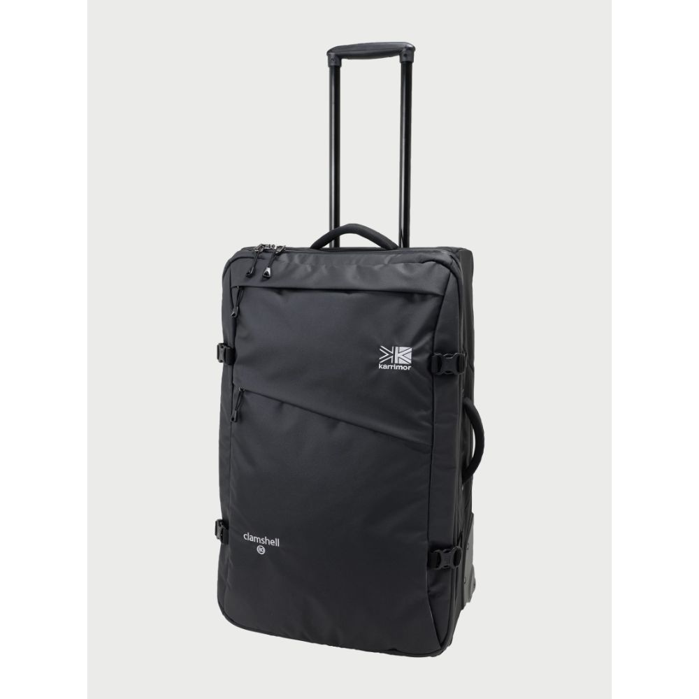 karrimor カリマー クラムシェル 80L キャリーケース 黒/グリーン