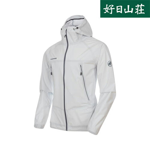 Masao Light HS Hooded Jacket AF Men white | MAMMUT | マムート |  1010-27100_0243-好日山荘(コウジツサンソウ)-登山・クライミング・アウトドア用品の総合専門店 好日山荘