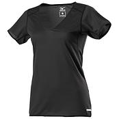 ハイドロ銀チタンアンダーラウンドネック半袖 レディース