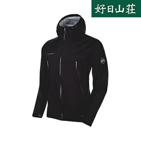 Masao Light HS Hooded Jacket AF Men black | MAMMUT | マムート |  1010-27100_0001-好日山荘(コウジツサンソウ)-登山・クライミング・アウトドア用品の総合専門店 好日山荘