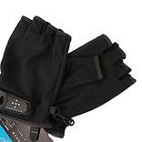ヴァクトーヴォヤージュ　UVグローブ　黒 VELOTOZE ( ヴェロトーゼ ) 指切りグローブ AERO GLOVES
