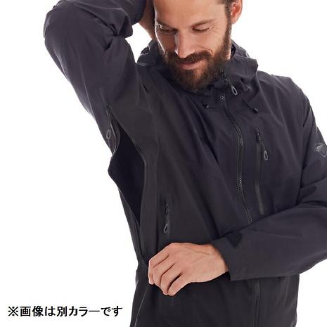 マムート　メンズ　アヤコプロ HSフーデッドジャケットAF ブラック　Mサイズ MAMMUT（マムート） Ayako Pro 2.0 HS Hooded Jacket AF Men