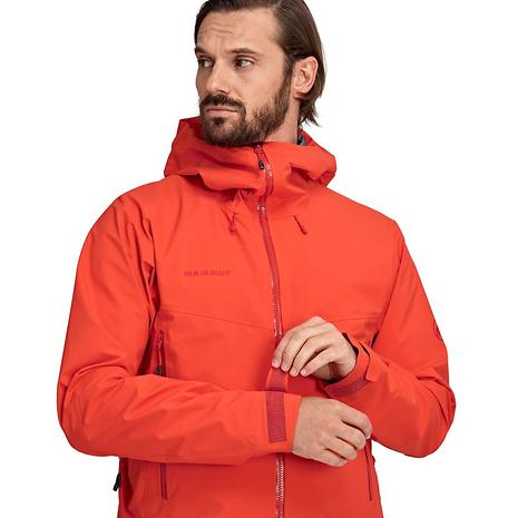 クレーター ハードシェル フーデット ジャケット メンズ / Crater Pro HS Hooded Jacket Men | MAMMUT |  マムート | 1010-28380_3445-好日山荘(コウジツサンソウ)-登山・クライミング・アウトドア用品の総合専門店 好日山荘