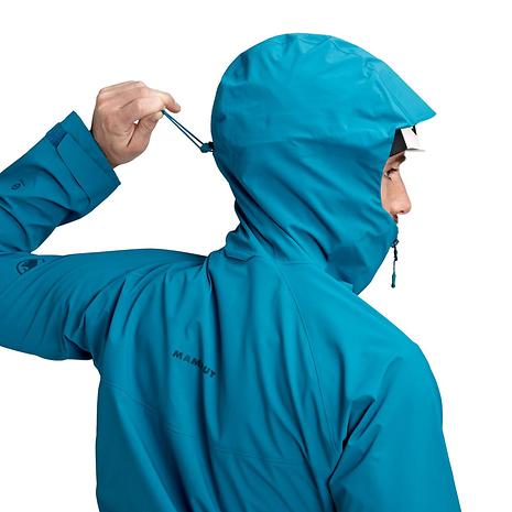 クレーター ハードシェル フーデット ジャケット メンズ / Crater Pro HS Hooded Jacket Men | MAMMUT |  マムート | 1010-28380_50226-好日山荘(コウジツサンソウ)-登山・クライミング・アウトドア用品の総合専門店 好日山荘