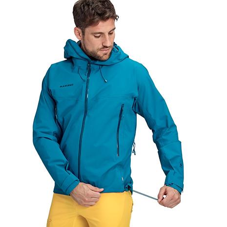 クレーター ハードシェル フーデット ジャケット メンズ / Crater Pro HS Hooded Jacket Men | MAMMUT |  マムート | 1010-28380_50226-好日山荘(コウジツサンソウ)-登山・クライミング・アウトドア用品の総合専門店 好日山荘