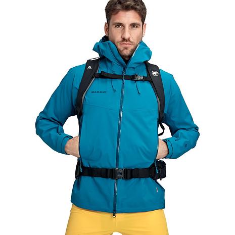 クレーター ハードシェル フーデット ジャケット メンズ / Crater Pro HS Hooded Jacket Men | MAMMUT |  マムート | 1010-28380_50226-好日山荘(コウジツサンソウ)-登山・クライミング・アウトドア用品の総合専門店 好日山荘