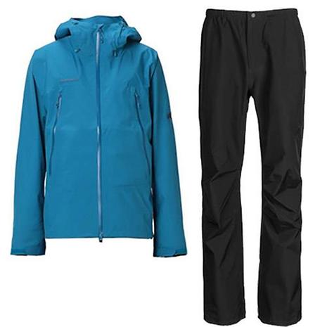 Mammut - マムート 雨具 CLIMATE Rain-Suit AF Men 雨具上下セット レビュー】MAMMUTレインウェアCLIMATE Rain-Suit AF