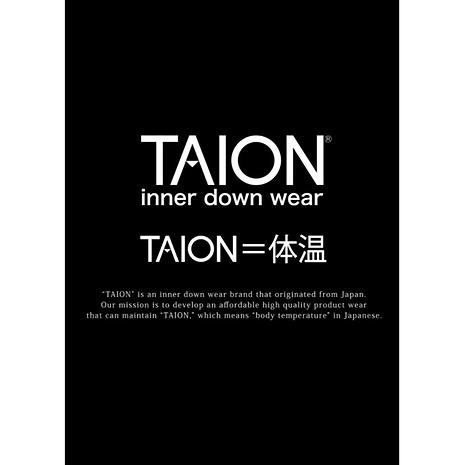 ウィメンズ クルーネック ボタン インナー ダウン ベスト | TAION