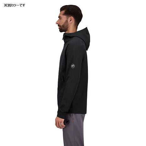 マクン ソフトシェル フーデット ジャケット アジアンフィット メンズ