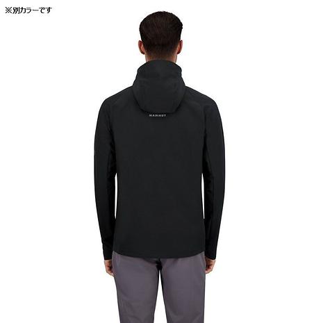 マクン ソフトシェル フーデット ジャケット アジアンフィット メンズ / Macun SO Hooded Jacket AF Men | MAMMUT  | マムート | 1011-00791_0400-好日山荘(コウジツサンソウ)-登山・クライミング・アウトドア用品の総合専門店 好日山荘