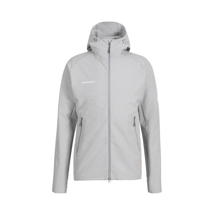 マクン ソフトシェル フーデット ジャケット アジアンフィット メンズ