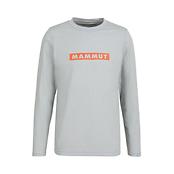 QD Logo Print Longsleeve T-shirts AF Men | MAMMUT | マムート |  1016-01030_00471-好日山荘(コウジツサンソウ)-登山・クライミング・アウトドア用品の総合専門店 好日山荘