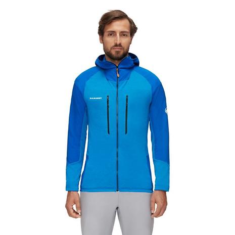 エイスワンド アドバンスド ミッドレイヤー フーデッド ジャケット メンズ / Eiswand Advanced ML Hooded Jacket  Men | MAMMUT | マムート |  1014-02290_50402-好日山荘(コウジツサンソウ)-登山・クライミング・アウトドア用品の総合専門店 好日山荘