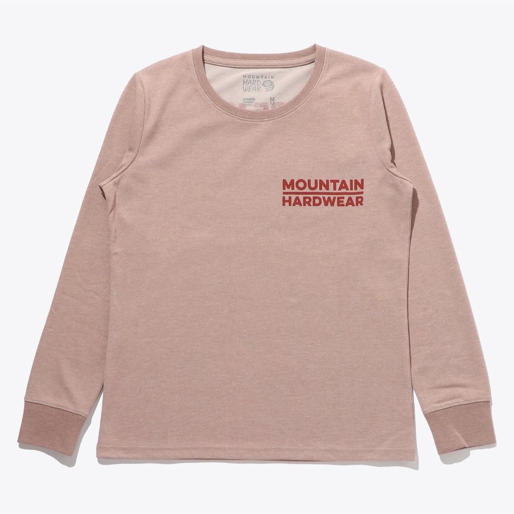 MHW グラフィック ロング スリーブ T レディース | MOUNTAIN HARD WEAR | マウンテンハードウェア |  OR2813_642-好日山荘(コウジツサンソウ)-登山・クライミング・アウトドア用品の総合専門店 好日山荘