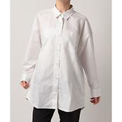 ウィメンズ ストライプロングスリーブシャツ