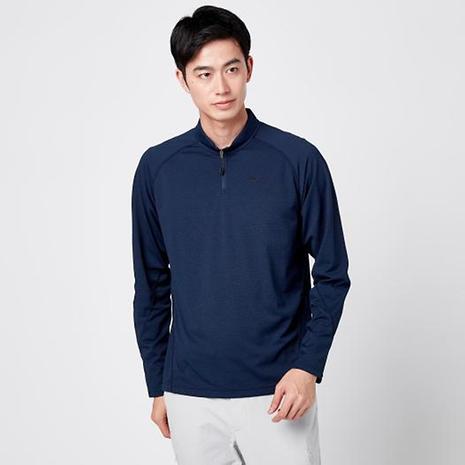 ドライアクセルジップネック長袖シャツ メンズ | MIZUNO | ミズノ