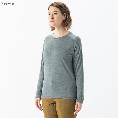 ウィメンズ ヘザーメッシュクルーロングスリーブ | MILLET | ミレー