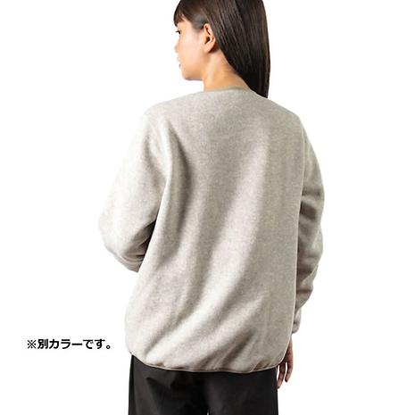 Foxfire レディース ニットフリースブルゾンS ベージュ・グレー Foxfire レディース ニットフリースブルゾンS ベージュ・グレー