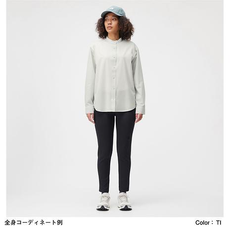 ロングスリーブ パラム シャツ レディース | THE NORTH FACE | ザ・ノースフェイス |  NRW12201_AG-好日山荘(コウジツサンソウ)-登山・クライミング・アウトドア用品の総合専門店 好日山荘