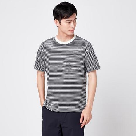 クイックドライボーダーTシャツ［メンズ］ | MIZUNO | ミズノ