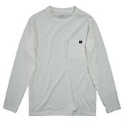 メンズ ベーシック ポケット ロングスリーブ ティー 37.5（R）テクノロジー  / F1400207 WHITE ［22FW］