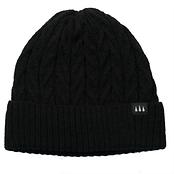 ケーブルビーニー ユニセックス / CABLE BEANIE FA1900209 BLACK ［22FW］