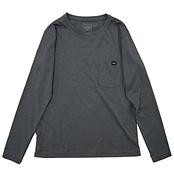 ウィメンズ ベーシック ポケット ロングスリーブ ティー 37.5（R）テクノロジー  / FW1400205 GREY ［22FW］