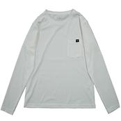 ウィメンズ ベーシック ポケット ロングスリーブ ティー 37.5（R）テクノロジー  / FW1400205 WHITE ［22FW］