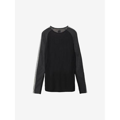 125 ゾーンニット ロングスリーブ クルー（メンズ） / M 125 ZONEKNIT