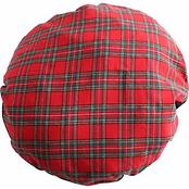 シュラフクッションカバー レッドチェック