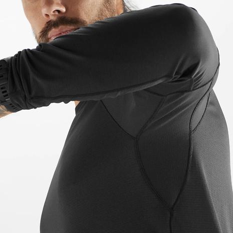 クロスラン ロングスリーブ T シャツ メンズ / CROSS RUN LS TEE