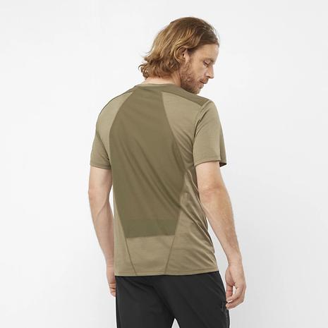 メンズ OUTLINE SS TEE | SALOMON | サロモン | KSQWVT-好日山荘