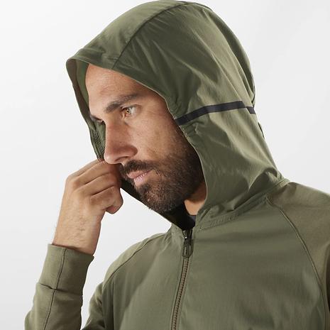 メンズ RUNLIFE HOODIE | SALOMON | サロモン | KSHB4I-好日山荘