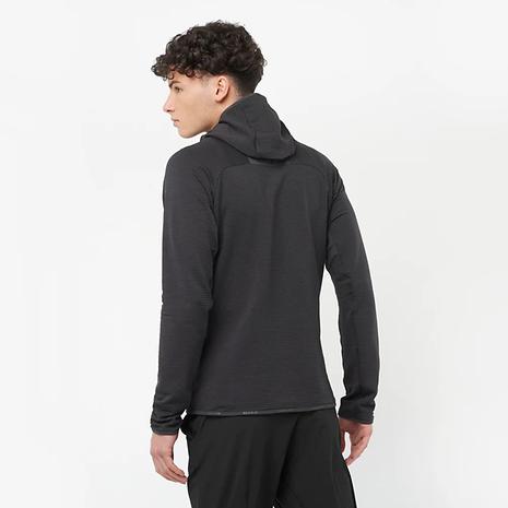 メンズ エッセンシャルライトウォームフルジップパーカー / ESSENTIAL