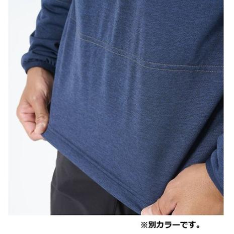 アルファ ライト スウェット II クルー / CHARCOAL HEATHER ALPHA LIGHT SWEAT II CREW M |  MILLET | ミレー | KSHYVK-好日山荘(コウジツサンソウ)-登山・クライミング・アウトドア用品の総合専門店 好日山荘